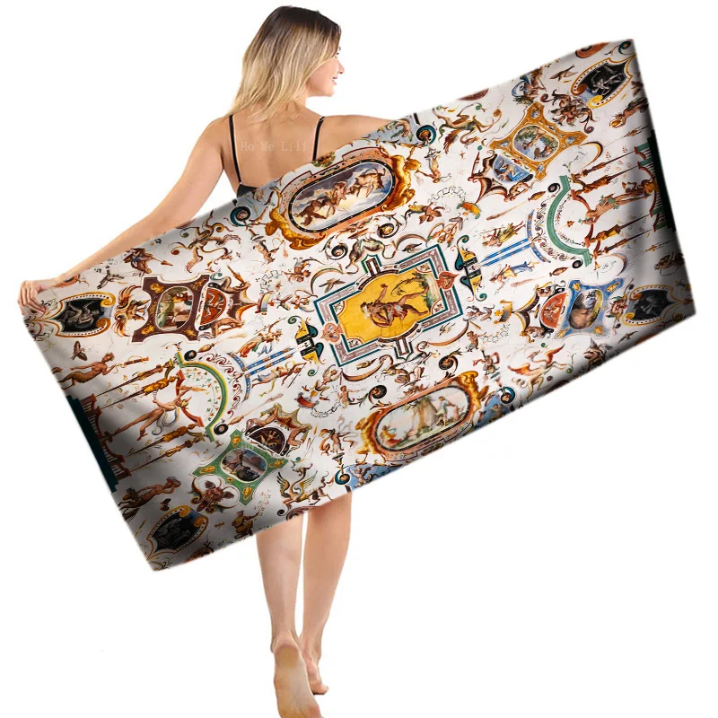 Быстросохнущее полотенце Ho Me Lili для фитнеса с изображением странных форм на потолке галереи уфцзи
Быстросохнущее полотенце Ho Me Lili для фитнеса с изображением странных форм на потолке галереи уфцзи