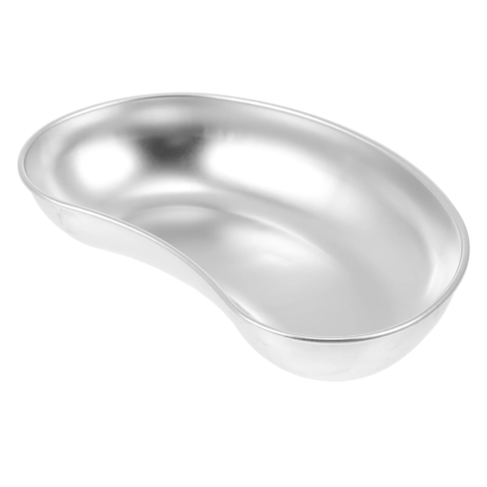 Small Metal Tray Stainless Steel Waist Curved Tray Accessory Kidney Plate Creative Storage Versatile 
Small Metal Tray Stainless Steel Waist Curved Tray Accessory Kidney Plate Creative Storage Versatile
