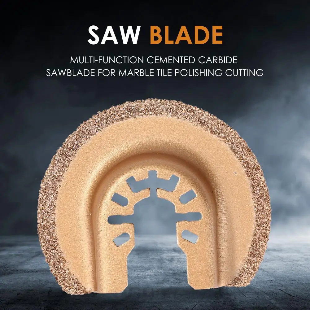 Multi-function Cemented Carbide Polishing Saw Blade for Tile Floor Seam Removal Universal Multifunctional tools 12x7x0.5cm
Multi-function Cemented Carbide Polishing Saw Blade for Tile Floor Seam Removal Universal Multifunctional tools 12x7x0.5cm