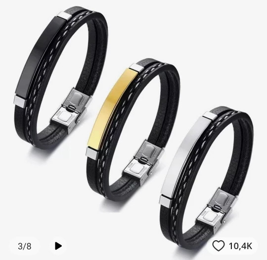 60 Pcs Black Fashion Wristband black Punk Rubber Silicone Stainless Steel Men Bracelets Bangles pulseras hombre caucho LR4091
60 Pcs Black Fashion Wristband black Punk Rubber Silicone Stainless Steel Men Bracelets Bangles pulseras hombre caucho LR4091