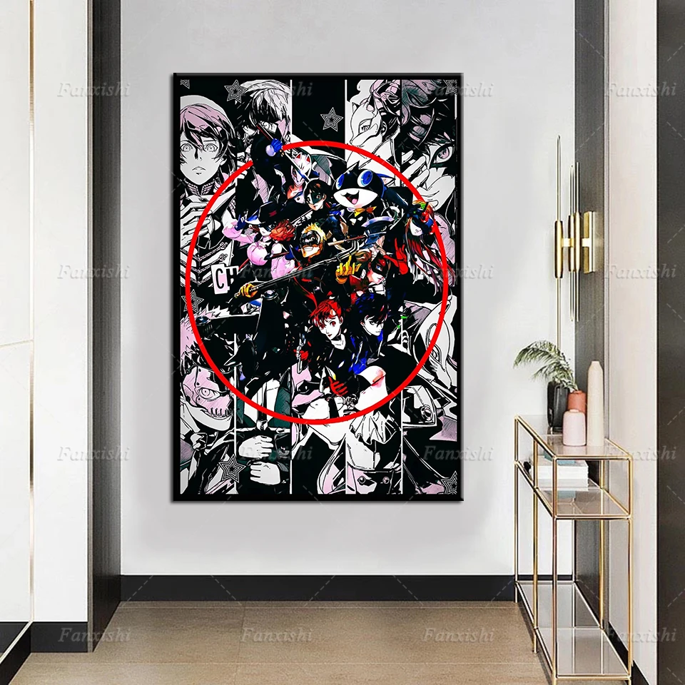 Modular Canvas Painting Home Decor Persona 5 Royale Picture Modern Prints Japan Hot Anime Poster Boy Bedroom Corridor Wall Art
Modular Canvas Painting Home Decor Persona 5 Royale Picture Modern Prints Japan Hot Anime Poster Boy Bedroom Corridor Wall Art