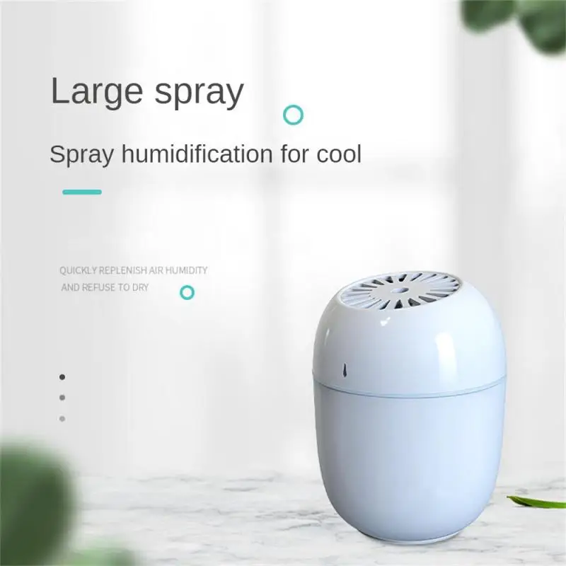 

Portable Desktop Humidifier Household Multicolour Automobile Humidifier Atmosphere Lamp Mini Humidifier Humidifier Mute 250 Ml/h