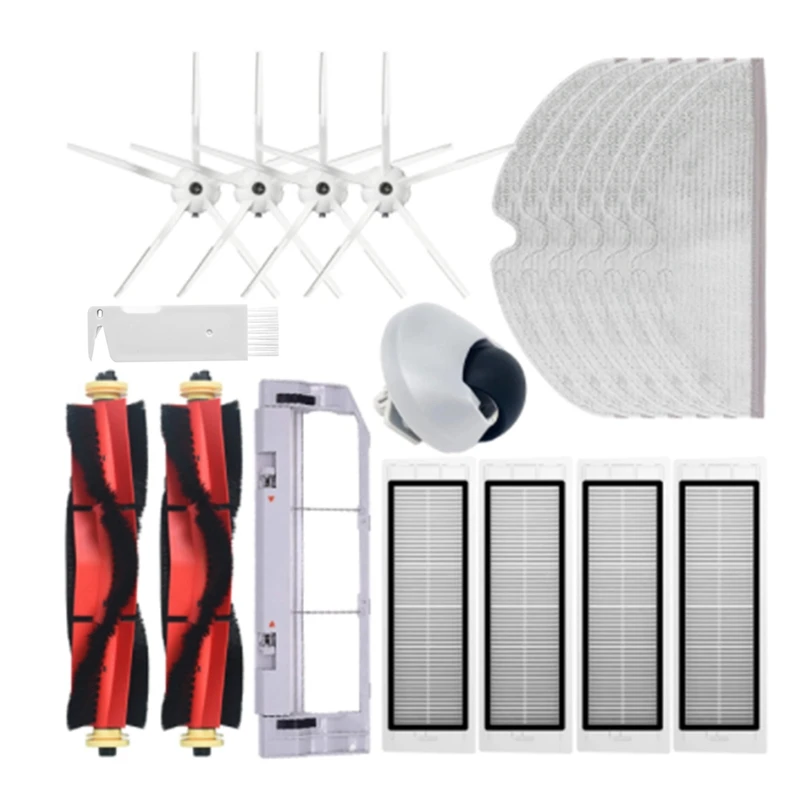 Replacement For Xiaomi Roborock S5 Max S6 Maxv Robot Vacuum Cleaner Mop Cloth HEPA Filter Side / Main Brush Spare Parts
Replacement For Xiaomi Roborock S5 Max S6 Maxv Robot Vacuum Cleaner Mop Cloth HEPA Filter Side / Main Brush Spare Parts