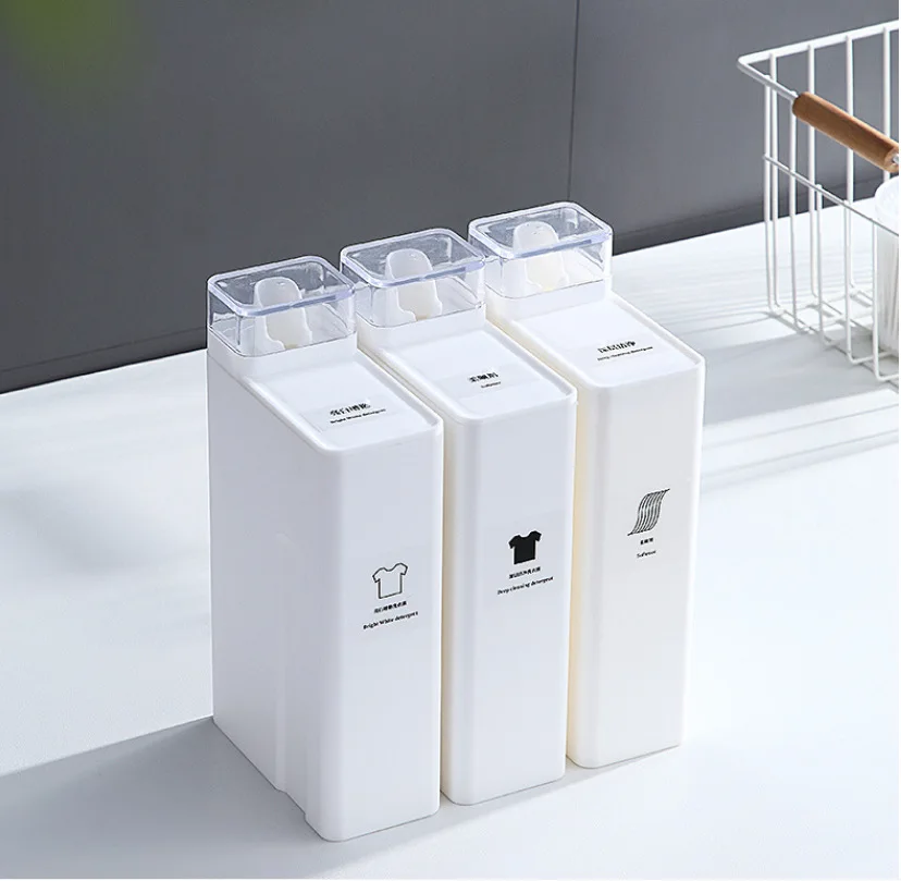 1000ml Laundry Detergent Bathroom Large Capacity Sub Bottling Plastic Supplement Replacement Set Transparent Bottle Cap Scale
1000ml Laundry Detergent Bathroom Large Capacity Sub Bottling Plastic Supplement Replacement Set Transparent Bottle Cap Scale