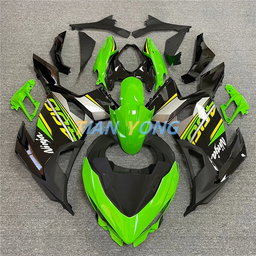 High Quality ABS Motorcycle For Ninja 400 Fairing Injection Decal Molding yellow gradient green Bodywork Kit Customize Cowling
High Quality ABS Motorcycle For Ninja 400 Fairing Injection Decal Molding yellow gradient green Bodywork Kit Customize Cowling