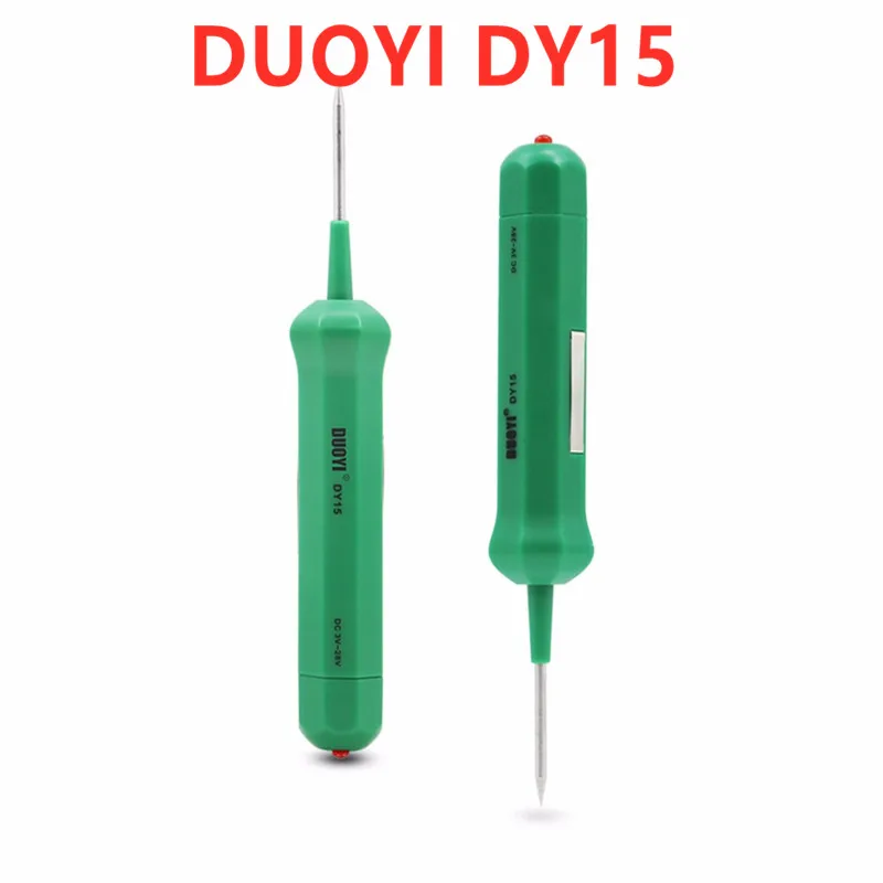 Лучшая Беспроводная Автомобильная тестовая ручка DUOYI DY15, тестовая ручка 6 В/12 В/24 В, инструмент для обслуживания автомобильной цепи, Индукционная тестовая лампа
Лучшая Беспроводная Автомобильная тестовая ручка DUOYI DY15, тестовая ручка 6 В/12 В/24 В, инструмент для обслуживания автомобильной цепи, Индукционная тестовая лампа