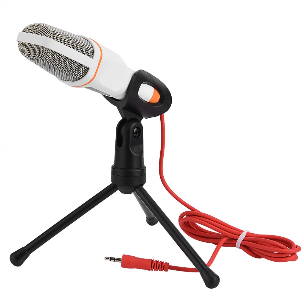 Condenser Microphone 3.5mm Plug Home Stereo MIC Desktop Tripod for PC YouTube Video Skype Chatting Gaming Podcast Recording
Condenser Microphone 3.5mm Plug Home Stereo MIC Desktop Tripod for PC YouTube Video Skype Chatting Gaming Podcast Recording