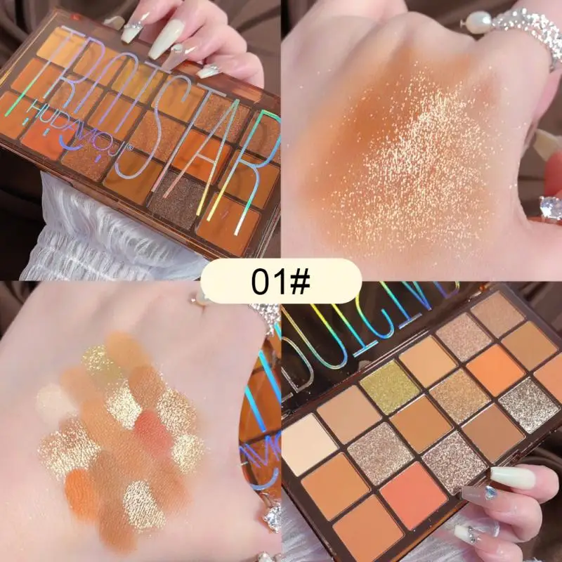 18 Color Matte Eyeshadow Palette Pearlescent Glitter Sequins Orange Golden Rose Pink Gray Eye Shadow Eyes Makeup Cosmetics
18 Color Matte Eyeshadow Palette Pearlescent Glitter Sequins Orange Golden Rose Pink Gray Eye Shadow Eyes Makeup Cosmetics