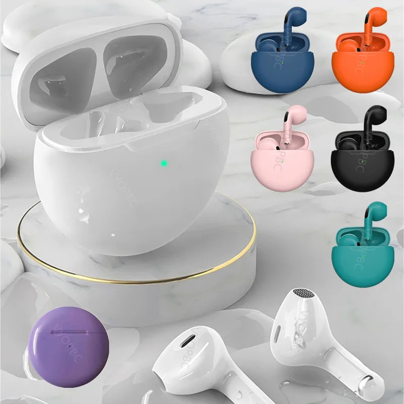 Colour Fashion Wireless Headset Pro6 Bluetooth Headphones Touch Noise Reduction And A Half Into High Fidelity Stereo Mic Earbuds
Colour Fashion Wireless Headset Pro6 Bluetooth Headphones Touch Noise Reduction And A Half Into High Fidelity Stereo Mic Earbuds