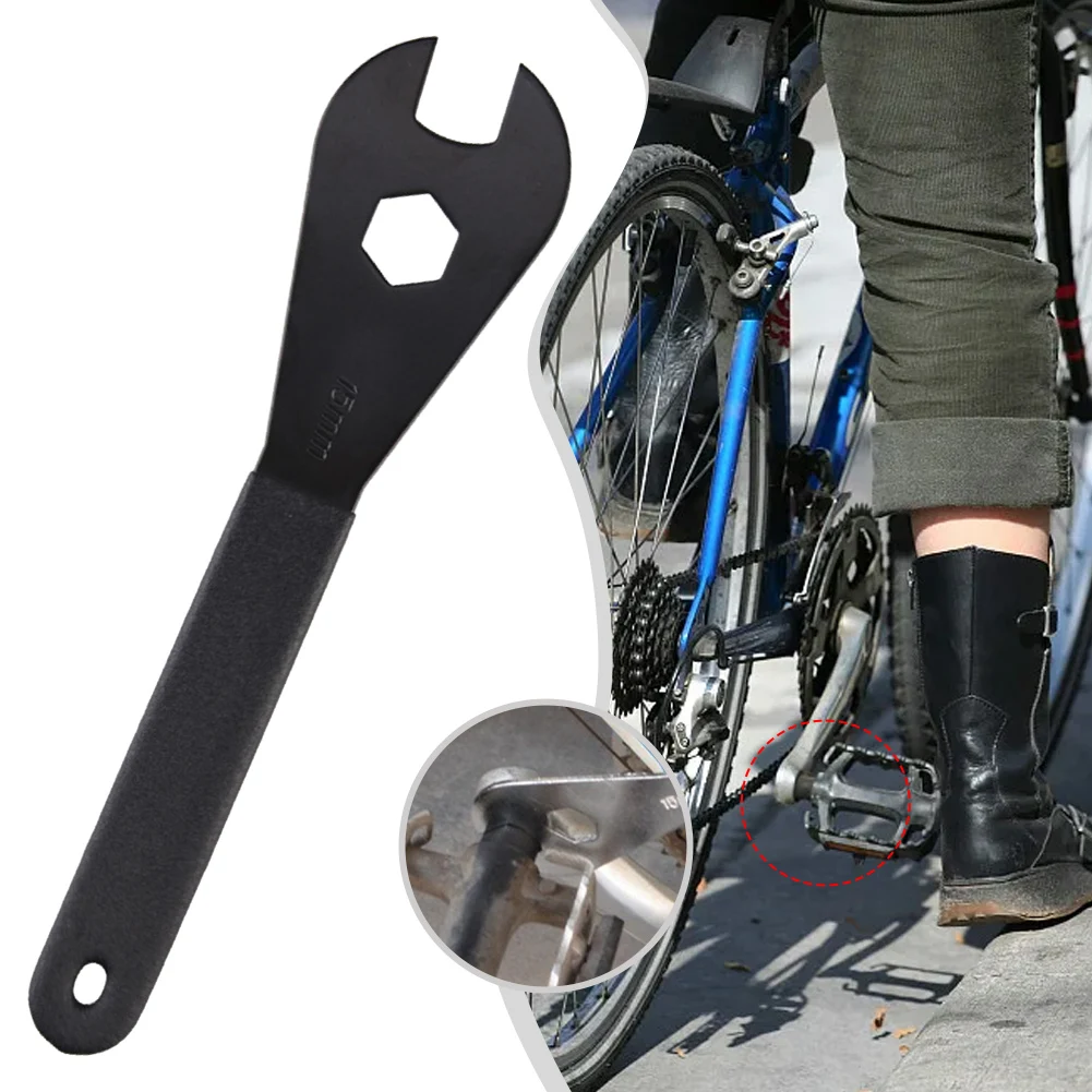 Bike Bicycle Pedal Wrench 15 Hub 20.5mm 2MM Thick Bicycle Bike Black Silver Carbon Steel Mountain Bike High Quality
Bike Bicycle Pedal Wrench 15 Hub 20.5mm 2MM Thick Bicycle Bike Black Silver Carbon Steel Mountain Bike High Quality