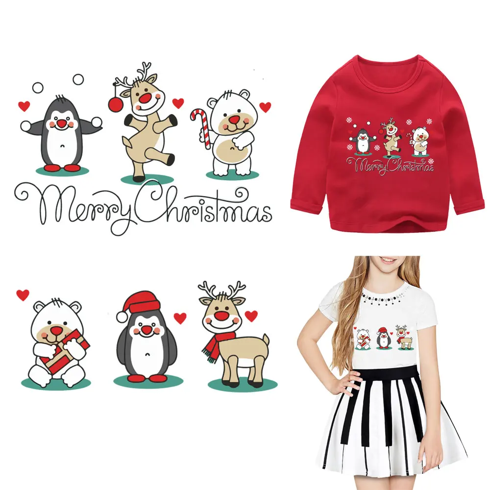 Iron on Transfer for Clothes DIY T-Shirt Thermal Sticker Clothing Applique Decoration Patch Transfert Thermo Christmas Patches
Iron on Transfer for Clothes DIY T-Shirt Thermal Sticker Clothing Applique Decoration Patch Transfert Thermo Christmas Patches