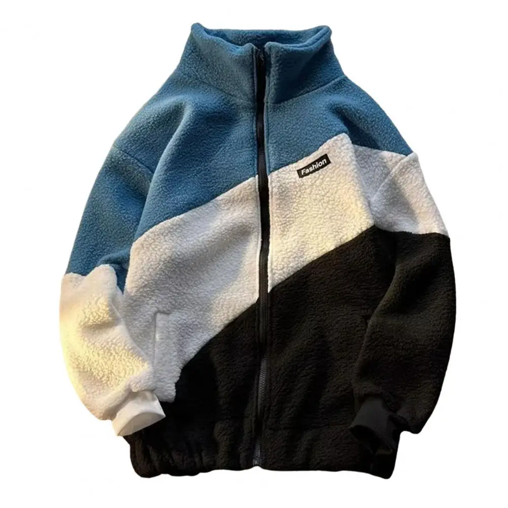 Men Spring Coat Color Matching Outerwear Cold-proof Contrast Color Men Coat Fall Winter Coat Men Clothing
Men Spring Coat Color Matching Outerwear Cold-proof Contrast Color Men Coat Fall Winter Coat Men Clothing