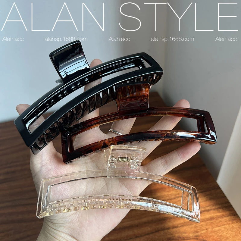 New Solid Color Acrylic Square Large Hair Claw Clip Women Girls Simple Shark Hair Clamps Hairpins Headwear Hair Accessories
New Solid Color Acrylic Square Large Hair Claw Clip Women Girls Simple Shark Hair Clamps Hairpins Headwear Hair Accessories