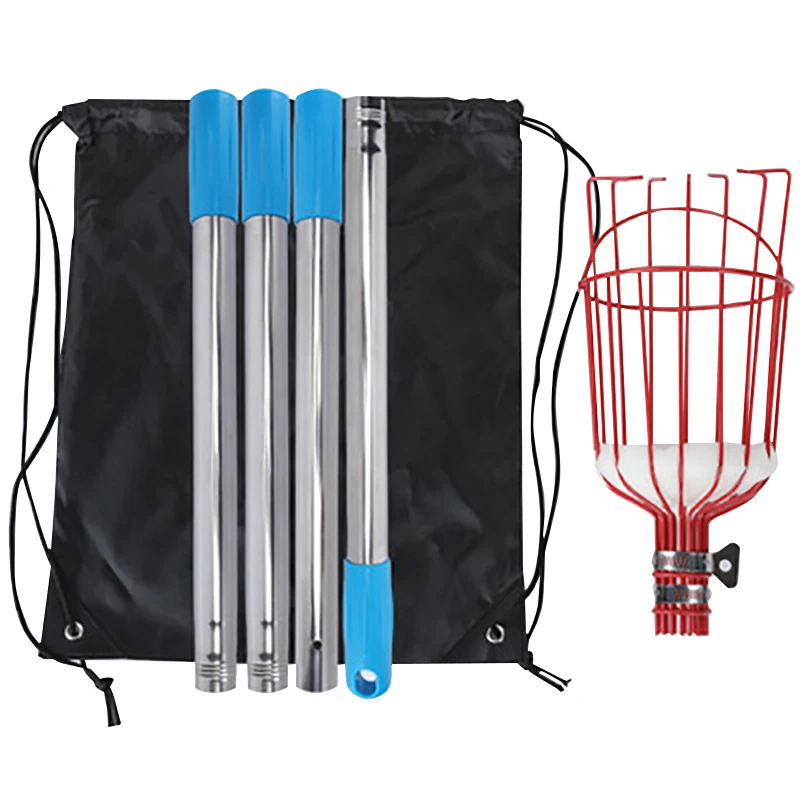 5ft Fruit Picker Tool Stainless Steel Height Adjustable Fruit Picker with Basket fruit
5ft Fruit Picker Tool Stainless Steel Height Adjustable Fruit Picker with Basket fruit