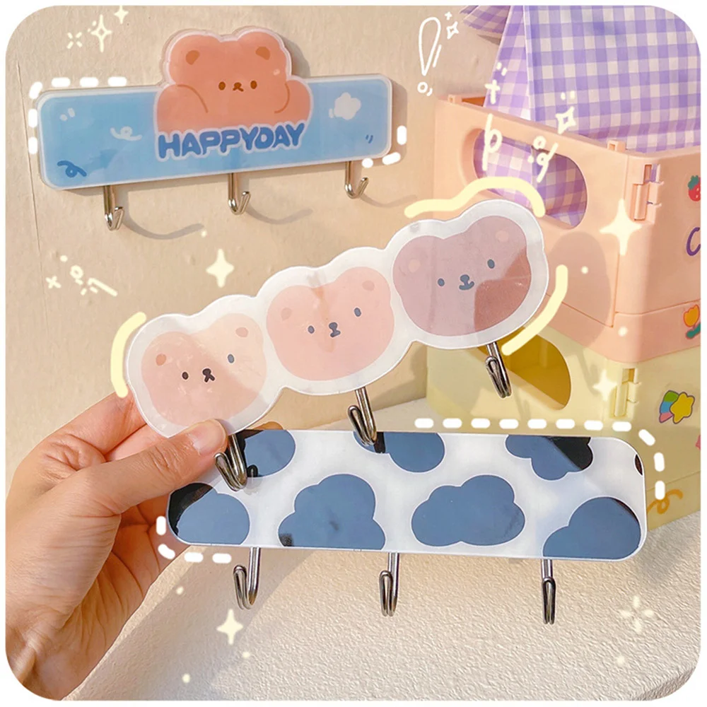 Kawaii The Hook Behind Wardrobe Coat Entrance Door Key Creative Cute Sticky Hook Door Free of Punching No Trace Wall Hook
Kawaii The Hook Behind Wardrobe Coat Entrance Door Key Creative Cute Sticky Hook Door Free of Punching No Trace Wall Hook