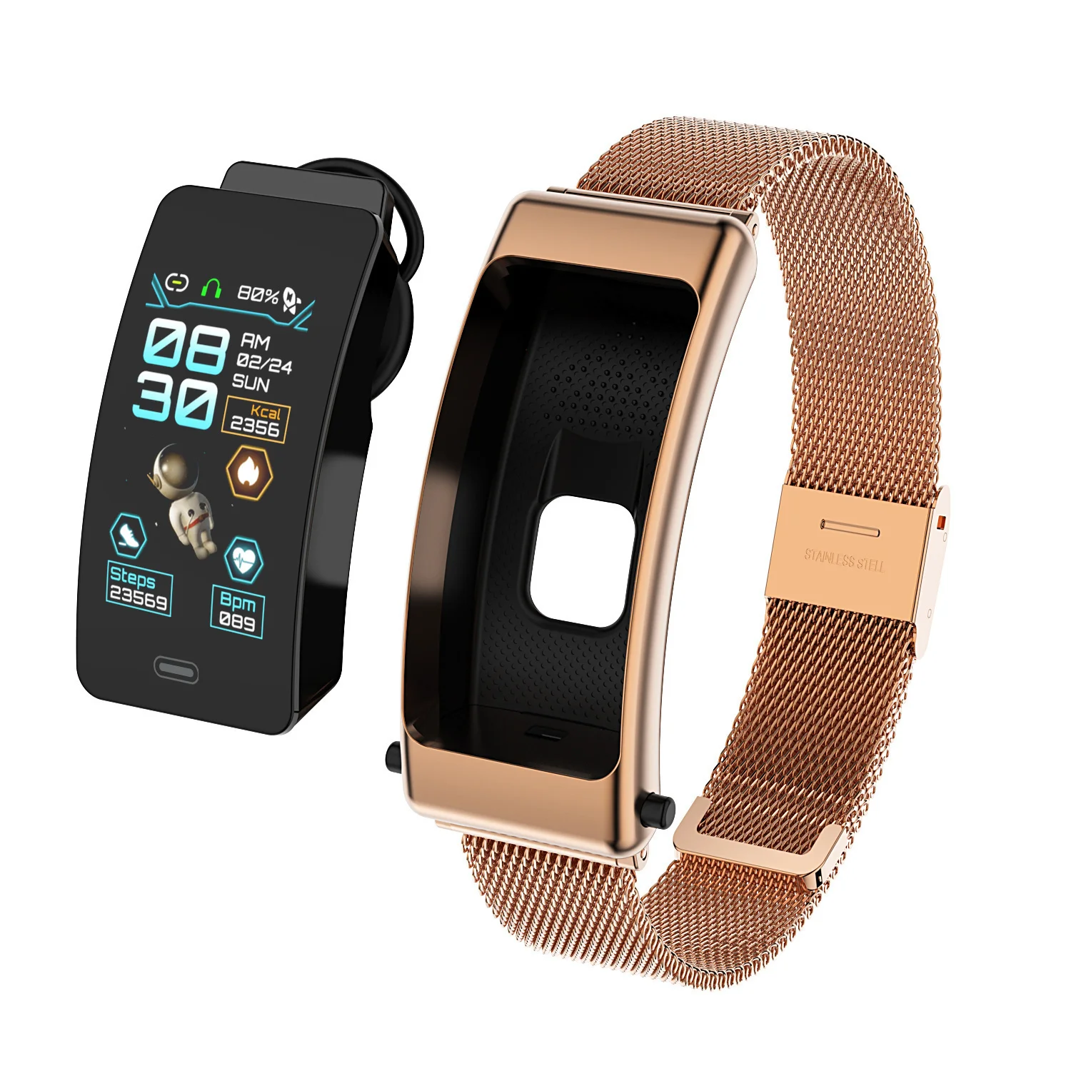 2023 New Bluetooth Smart Bracelet Handheld Sports Wristbands With Touch Screen Headphone Band Genuine Free shipping
2023 New Bluetooth Smart Bracelet Handheld Sports Wristbands With Touch Screen Headphone Band Genuine Free shipping