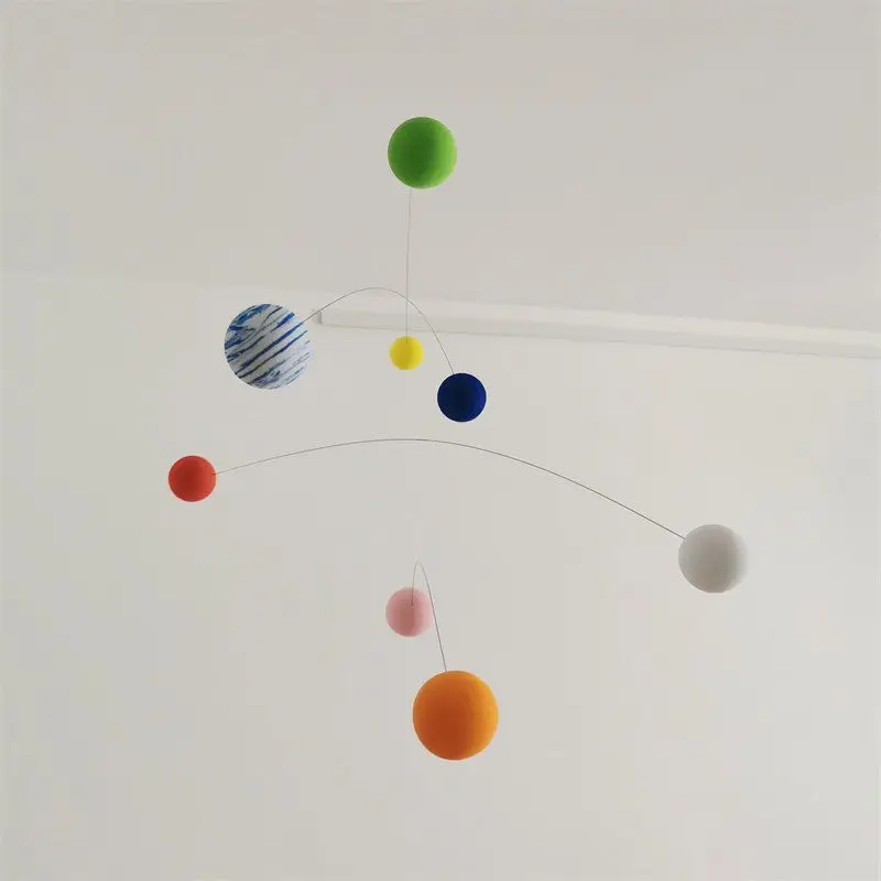 Contrast Color Design Modern Minimalist Style Dynamic Balance Pendant Diy Material Bag Aerial Pendant Clothing Store Decoration
Contrast Color Design Modern Minimalist Style Dynamic Balance Pendant Diy Material Bag Aerial Pendant Clothing Store Decoration