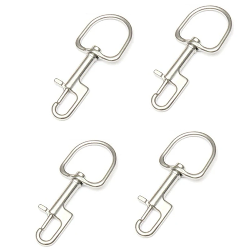 4Pcs 110MM Stainless Steel Diving Bolt Snap Hook Scuba Diving Single Ended Hook BCD Accessories Diving Equipment
4Pcs 110MM Stainless Steel Diving Bolt Snap Hook Scuba Diving Single Ended Hook BCD Accessories Diving Equipment