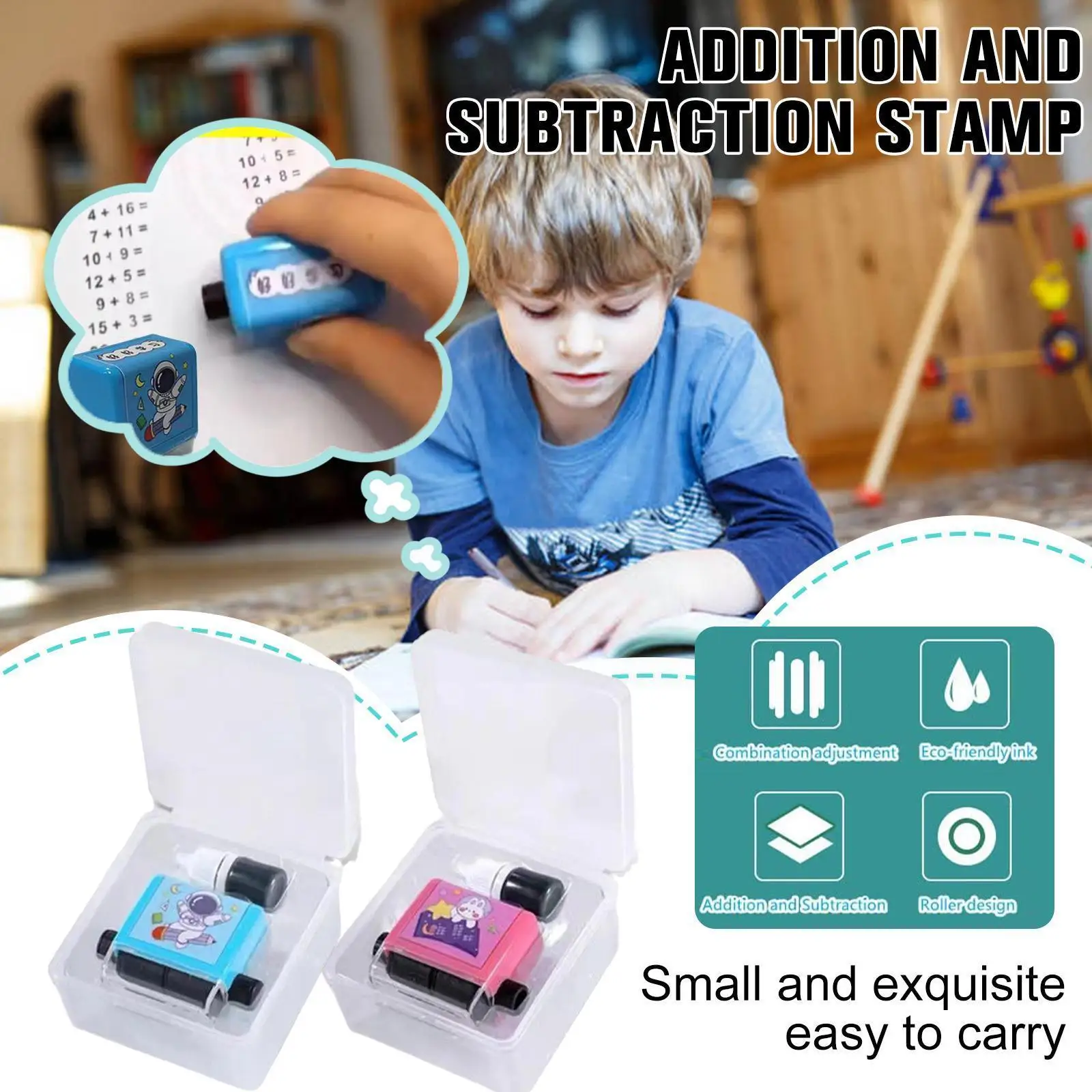 Addition And Subtraction +/﹣question Stamp Within 100 Rolling Arithmetic Questions Math Number Pupils Stamp Roller Practice S8x4
Addition And Subtraction +/﹣question Stamp Within 100 Rolling Arithmetic Questions Math Number Pupils Stamp Roller Practice S8x4