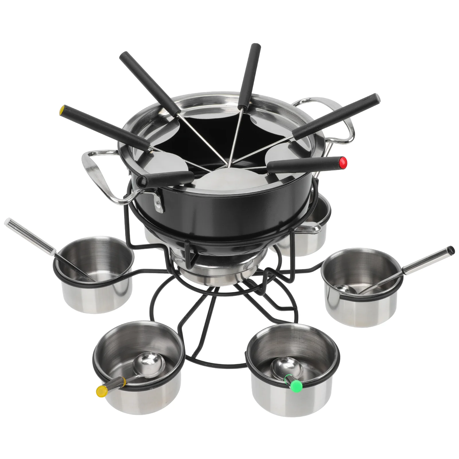 Fondue Pot Set Chocolate Cheese Stove Steel Stainless Melting Maker Butter Warmer Electric Cooking Cast Iron Base Hot Fork Cream
Fondue Pot Set Chocolate Cheese Stove Steel Stainless Melting Maker Butter Warmer Electric Cooking Cast Iron Base Hot Fork Cream