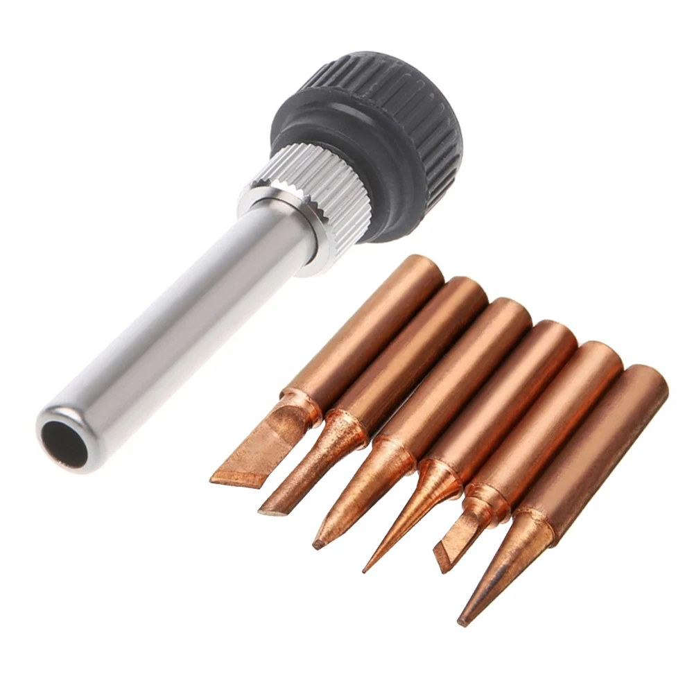 Accessories New 7pcs 900M-T 900M-T-B 900M-T-I 900M-T-3C Diamagnetic Hand Tool Handle Set For Soldering Stations
Accessories New 7pcs 900M-T 900M-T-B 900M-T-I 900M-T-3C Diamagnetic Hand Tool Handle Set For Soldering Stations