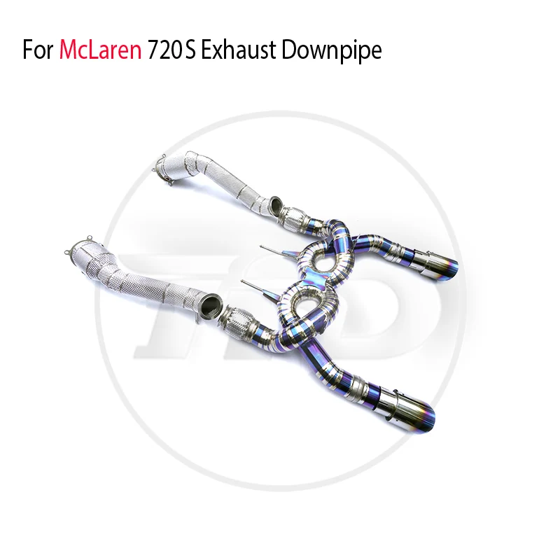 HMD Titanium Alloy Exhaust System Performance Catback And Downpipe for McLaren 720S Auto Modification Electronic Valve Muffler
HMD Titanium Alloy Exhaust System Performance Catback And Downpipe for McLaren 720S Auto Modification Electronic Valve Muffler
