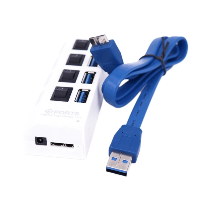 USB 3.0 HUB Splitter Multi Several Ports with Switch Power Supply Adapter for PC Dropship
USB 3.0 HUB Splitter Multi Several Ports with Switch Power Supply Adapter for PC Dropship
