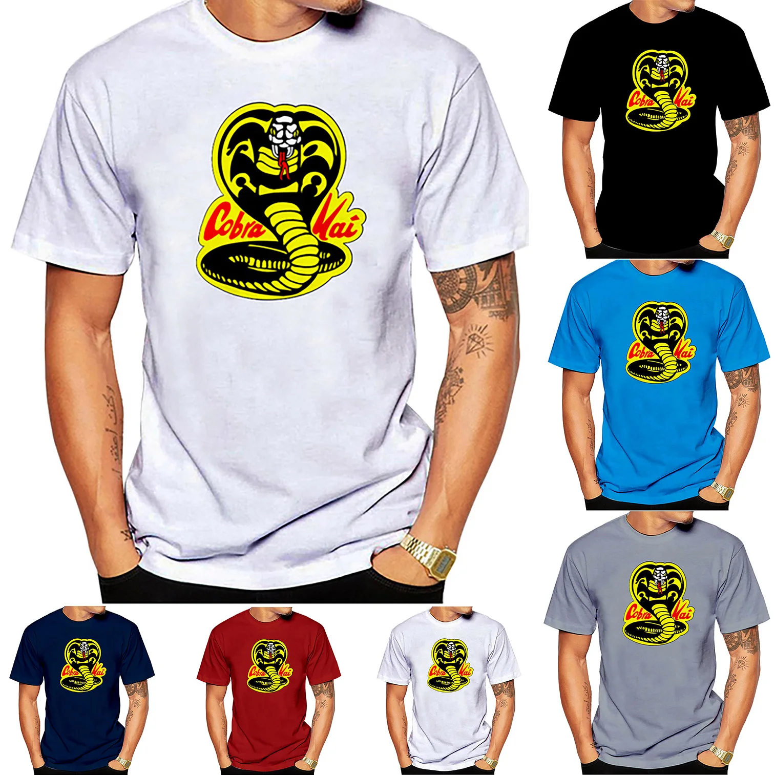 Newest Fashion 3D Print Cobra Kai Karate TShirt Cool Short Sleeved Breathable T-Shirt Hot Men/Women T Shirt Unisex Summer Tees
Newest Fashion 3D Print Cobra Kai Karate TShirt Cool Short Sleeved Breathable T-Shirt Hot Men/Women T Shirt Unisex Summer Tees