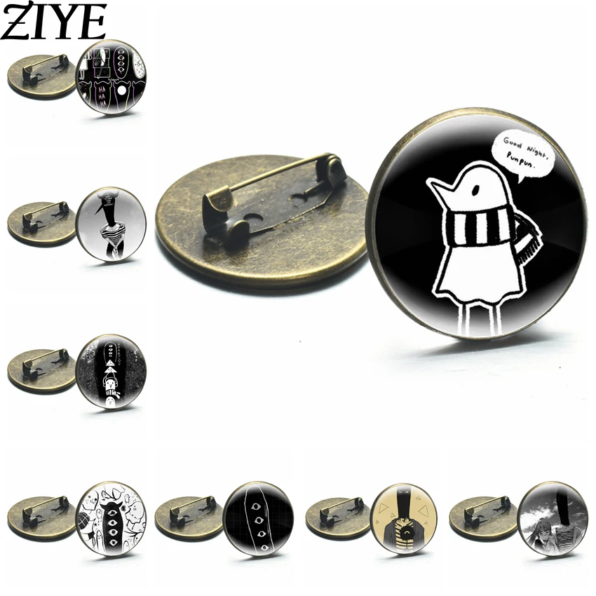 Cartoon Goodnight Punpun Brooch Badges Round Lapel Pins for Clothes Bag Glass Cabochon Handmade Brooches Jewelry Wholesale Gifts
Cartoon Goodnight Punpun Brooch Badges Round Lapel Pins for Clothes Bag Glass Cabochon Handmade Brooches Jewelry Wholesale Gifts