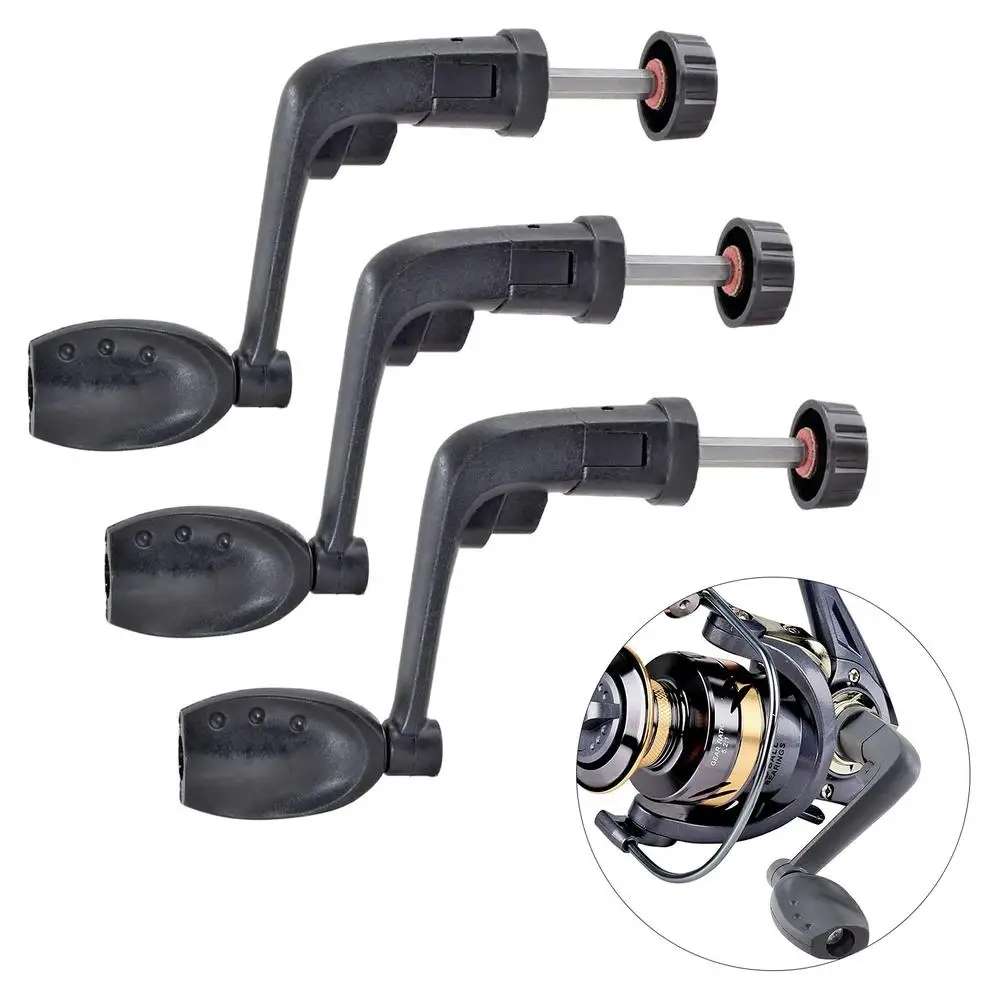 3PCS Metal Spinning Fishing Reel Handle Folding Rocking Arm For 1000-7000 Wheel Plastic Knob Fishing Tackle Accessories
3PCS Metal Spinning Fishing Reel Handle Folding Rocking Arm For 1000-7000 Wheel Plastic Knob Fishing Tackle Accessories