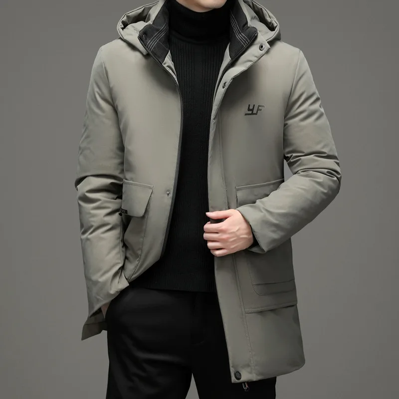 Thicken Grade Warm Winter Designer Luxury Top Quality Hooded Fashion Parka Jacket Men Windbreaker Coat Clothes Men
Thicken Grade Warm Winter Designer Luxury Top Quality Hooded Fashion Parka Jacket Men Windbreaker Coat Clothes Men