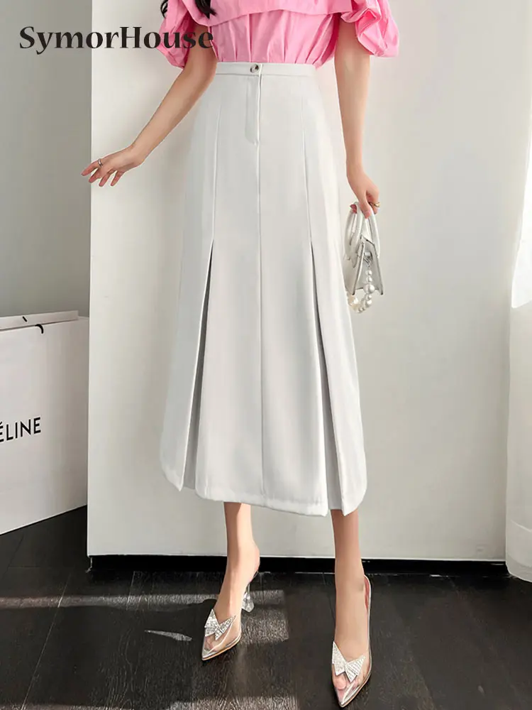 Women Midi Long Skirt 2022 Spring Summer Fashion Korean Style High Waist Black A-line Skirts Slim Streetwear Casual Faldas
Women Midi Long Skirt 2022 Spring Summer Fashion Korean Style High Waist Black A-line Skirts Slim Streetwear Casual Faldas