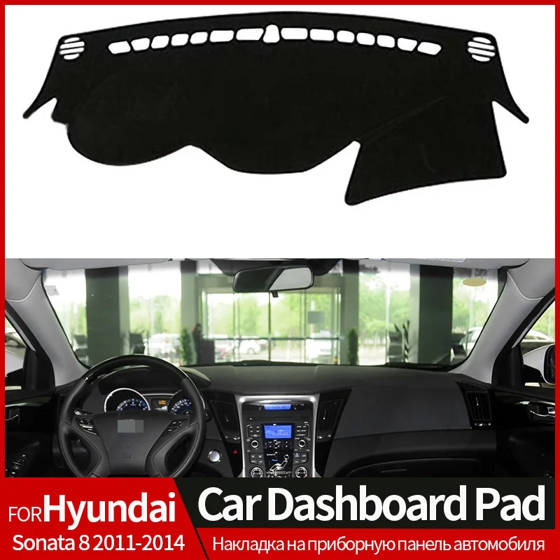 LHD CAR Dashboard Pad For Hyundai Sonata 8 2011-2014 Anti-Slip Mat Sunshade Dashmat Carpet Interior Accessories
LHD CAR Dashboard Pad For Hyundai Sonata 8 2011-2014 Anti-Slip Mat Sunshade Dashmat Carpet Interior Accessories