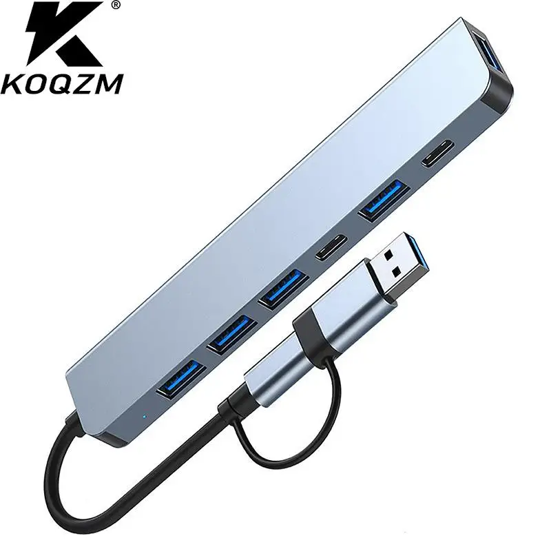1Pc 5 In 1 USB C Docking Station USB 3.0 Hub Multiple Monitor Adapter OTG Hub For Computer Laptop Accessories
1Pc 5 In 1 USB C Docking Station USB 3.0 Hub Multiple Monitor Adapter OTG Hub For Computer Laptop Accessories