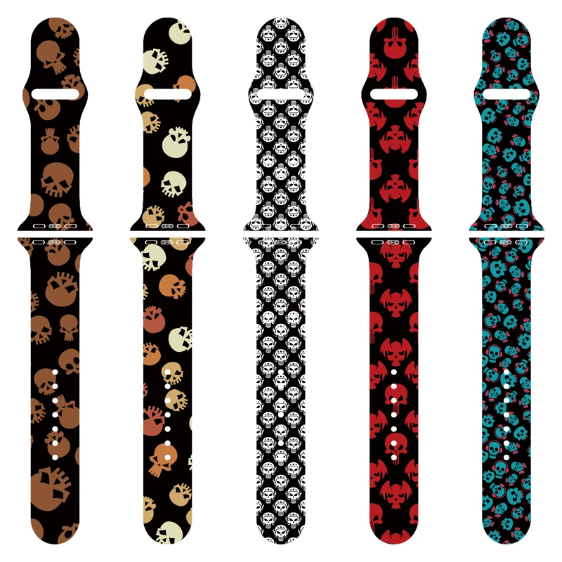 For Apple Watch Band 7 SE 8 6 5 4 3 Silicone Festive Collection Print 40MM 38MM 40MM Bracelet Band For iWatch Band 49MM 44MM 45M
For Apple Watch Band 7 SE 8 6 5 4 3 Silicone Festive Collection Print 40MM 38MM 40MM Bracelet Band For iWatch Band 49MM 44MM 45M
