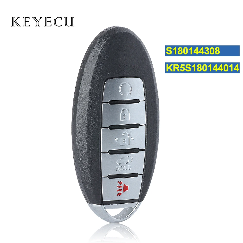 Смарт-устройство Keyecu S180144308 KR5S180144014 с 5 кнопками 433,92 МГц для Nissan Pathfinder Murano 2015 2016 2017 2018 
Смарт-устройство Keyecu S180144308 KR5S180144014 с 5 кнопками 433,92 МГц для Nissan Pathfinder Murano 2015 2016 2017 2018