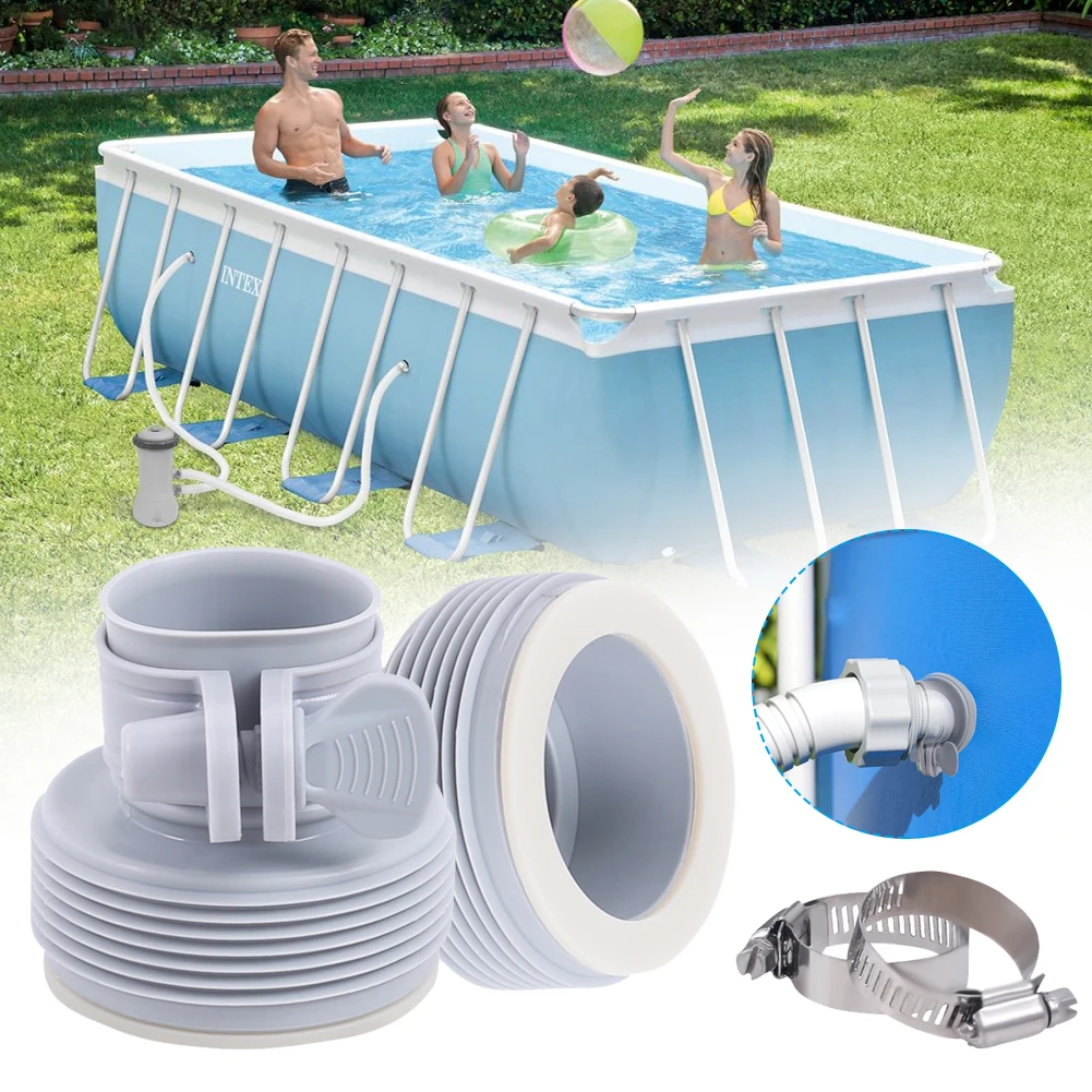 1.25" to 1.5" Valve Drain Adapter For Intex Hose Adapter B Pool Pump Parts Saltwater System Replacement Part Model Outdoor
1.25" to 1.5" Valve Drain Adapter For Intex Hose Adapter B Pool Pump Parts Saltwater System Replacement Part Model Outdoor