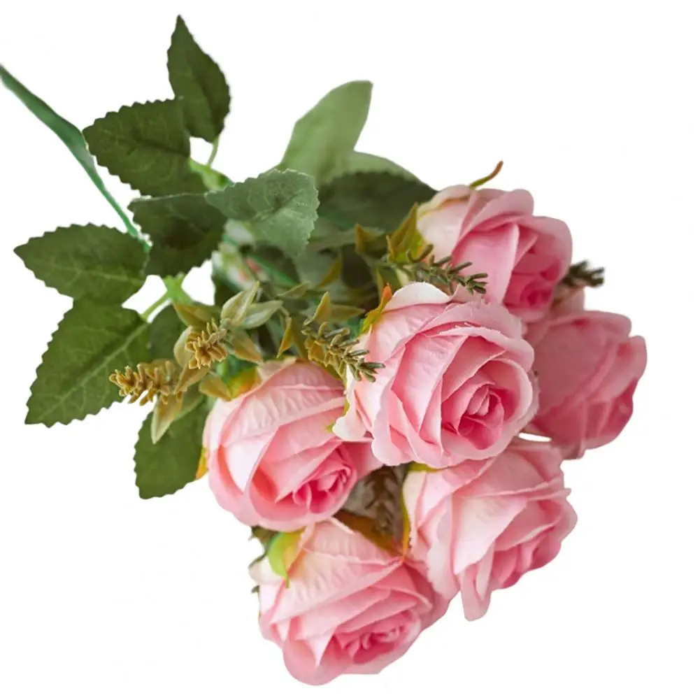 Decorative Artificial Rose Vivid Realistic Exquisite DIY Anti-fade Table Centerpieces Faux Silk Flower Home Decor
Decorative Artificial Rose Vivid Realistic Exquisite DIY Anti-fade Table Centerpieces Faux Silk Flower Home Decor