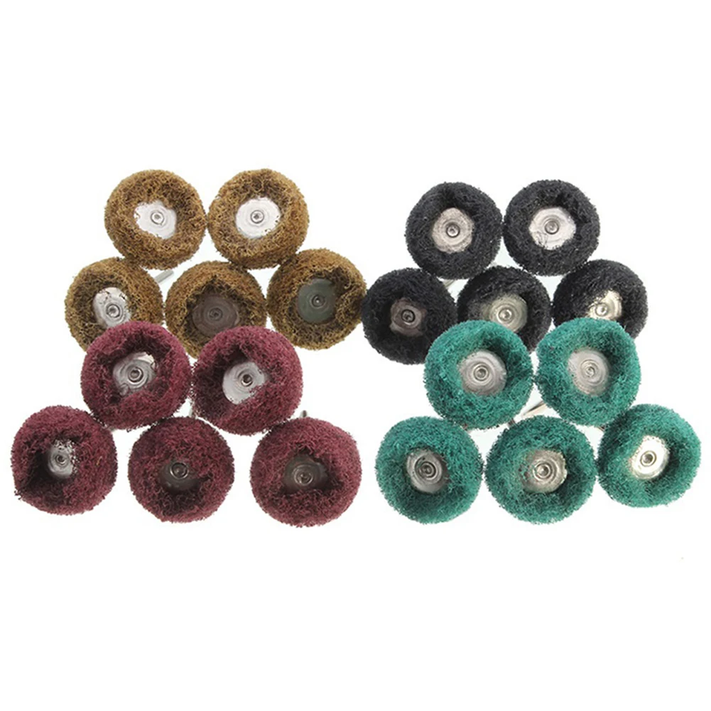40pcs/Set Mini Drill Abrasive Brush 3mm Shank Nylon Buffing Polishing Wheel Dremel Rotary Hand Tool Accessories Set Rust Remover
40pcs/Set Mini Drill Abrasive Brush 3mm Shank Nylon Buffing Polishing Wheel Dremel Rotary Hand Tool Accessories Set Rust Remover