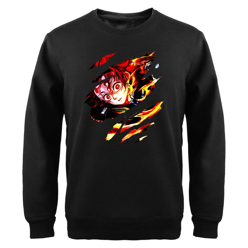 Demon Slayer Anime Sweatshirts Japan Cartoon Men Tanjirou Kimetsu Graphic Hoodies Fashion Long Sleeve Sportswear Pullover
Demon Slayer Anime Sweatshirts Japan Cartoon Men Tanjirou Kimetsu Graphic Hoodies Fashion Long Sleeve Sportswear Pullover