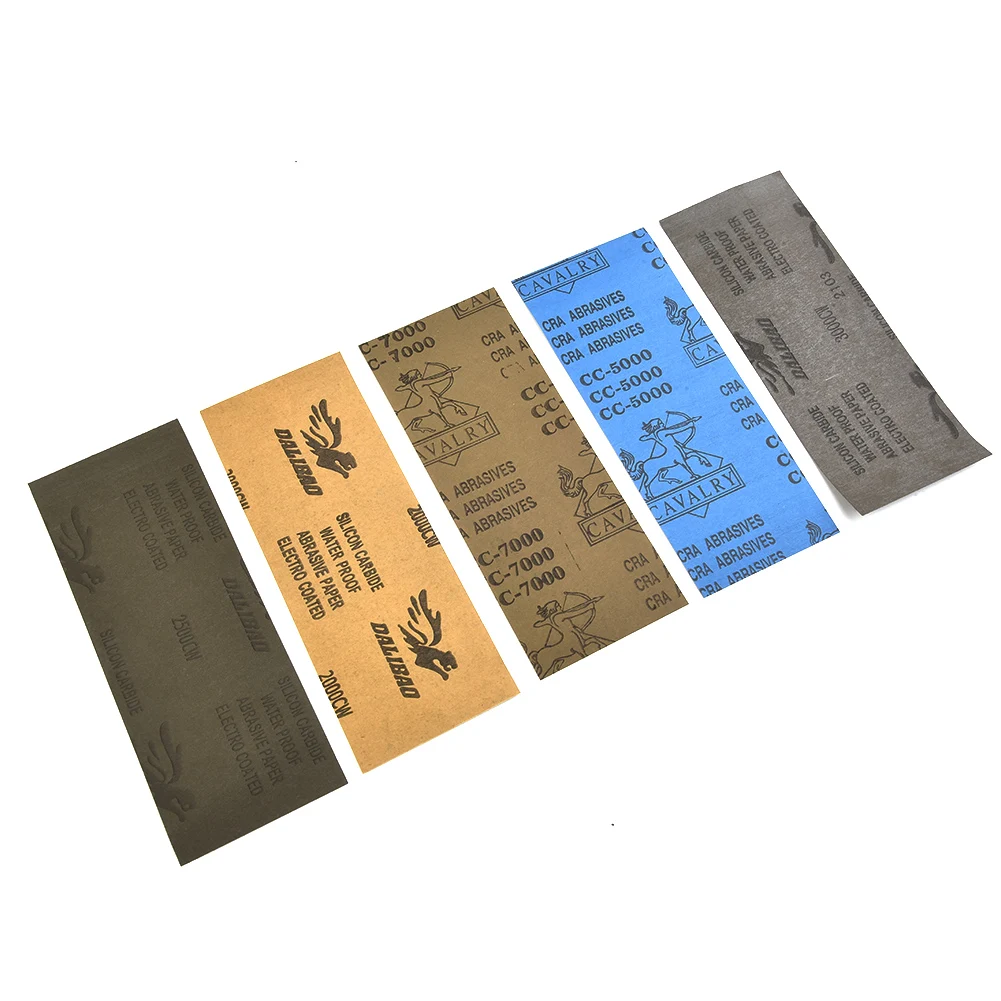 5pcs Water Sandpaper Papers Soft Paper Base 2000 2500 3000 5000 7000Grit Sandpaper Car Paint Wet And Dry Sandpaper 230x93mm
5pcs Water Sandpaper Papers Soft Paper Base 2000 2500 3000 5000 7000Grit Sandpaper Car Paint Wet And Dry Sandpaper 230x93mm