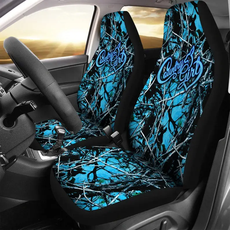 Country Girl Blue Camo Car Seat Covers, Cute Car Accessories New Gifts for Him, Auto Covers
Country Girl Blue Camo Car Seat Covers, Cute Car Accessories New Gifts for Him, Auto Covers