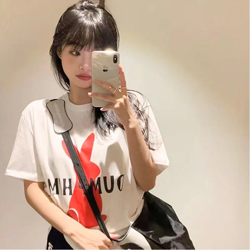 Cartoon T Shirt Women Y2k Simple Tees Female Blouse T-shirt Girls Clothes Harajuku Streetwear Clothing Black White Short Sleeve
Cartoon T Shirt Women Y2k Simple Tees Female Blouse T-shirt Girls Clothes Harajuku Streetwear Clothing Black White Short Sleeve