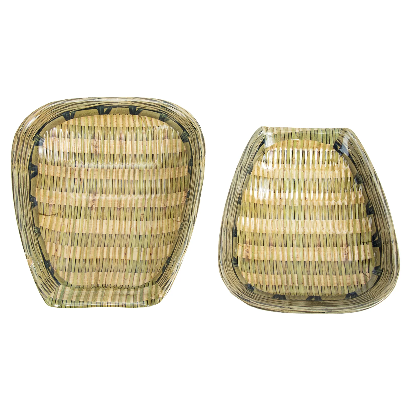 2pcs Melamine Food Serving Trays Food Containers Multi-purpose Dinner Plates
2pcs Melamine Food Serving Trays Food Containers Multi-purpose Dinner Plates