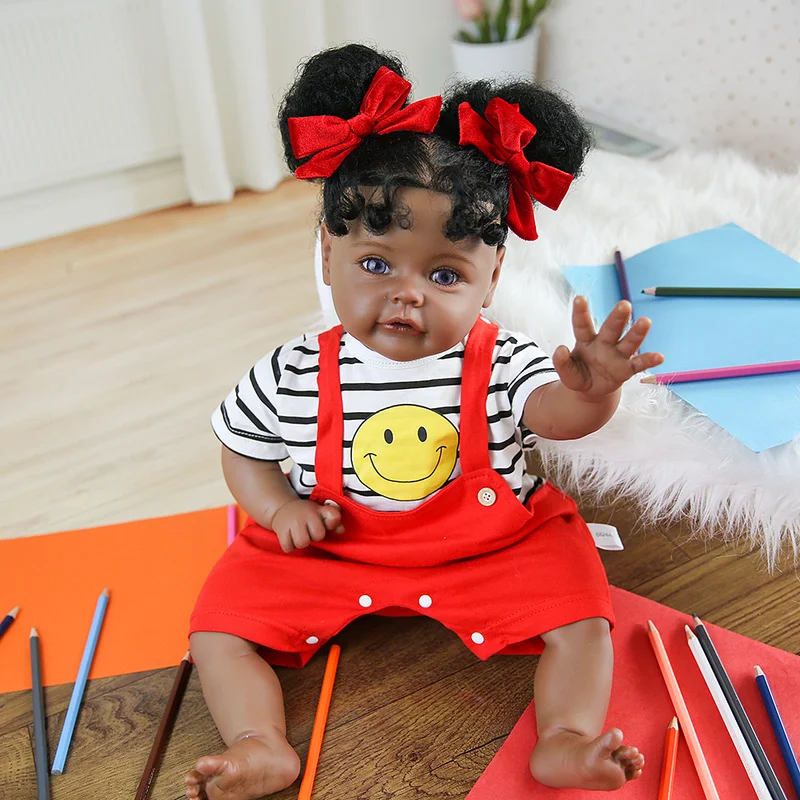 Lovely 60CM Princess Reborn Baby Dolls Soft Body Realistic Reborn Dolls for Children Play Toys Gifts
Lovely 60CM Princess Reborn Baby Dolls Soft Body Realistic Reborn Dolls for Children Play Toys Gifts