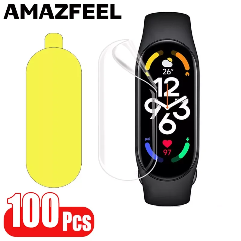 NEW 100Pcs Mi Band 7 Film Screen Protector for Mi Band 7 Protective Films Hydrogel Cover Miband 7 6 Smart Band Accessories
NEW 100Pcs Mi Band 7 Film Screen Protector for Mi Band 7 Protective Films Hydrogel Cover Miband 7 6 Smart Band Accessories