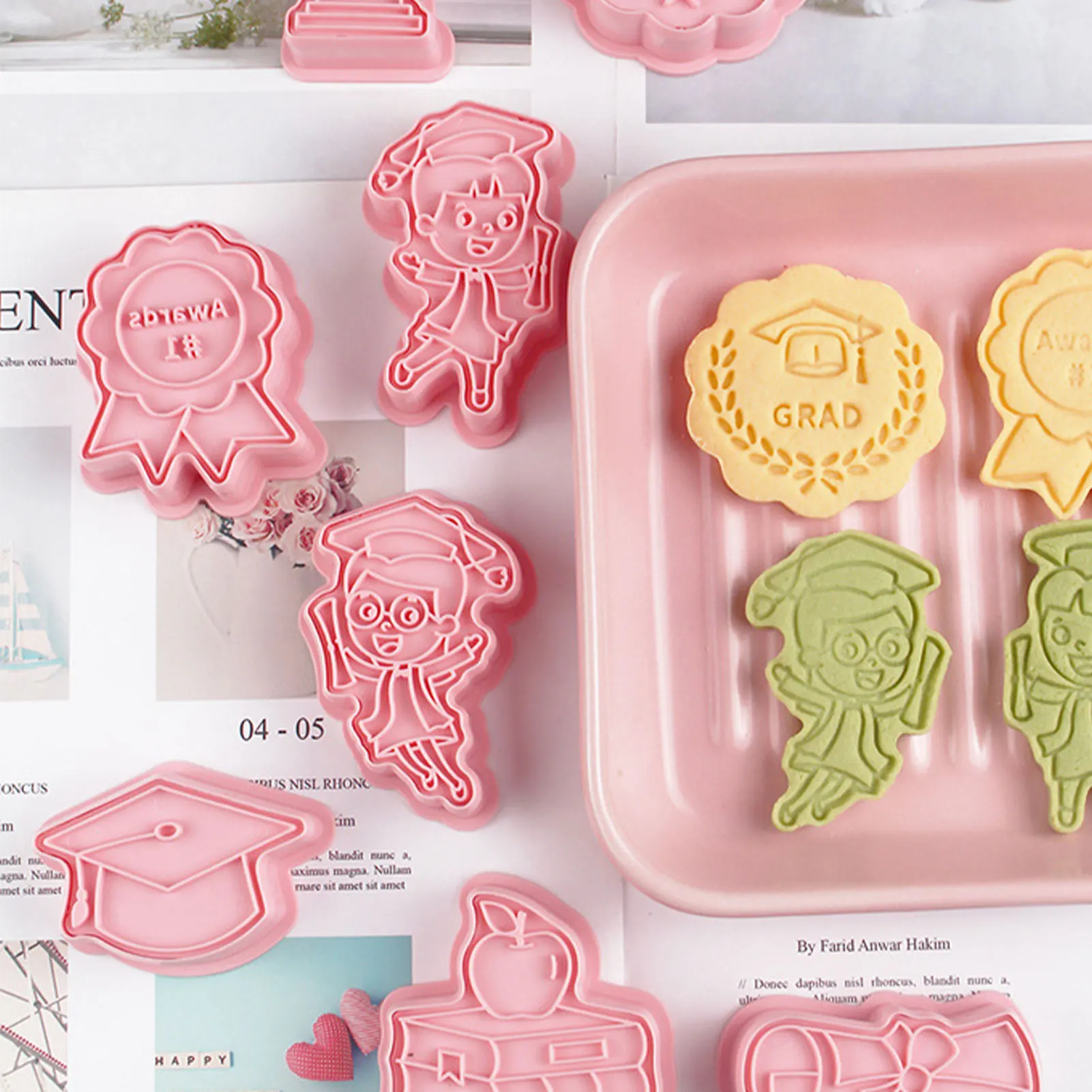 2022 Graduation Cookie Cutters Set Cookie Cutters Holiday Assorted 8 Piece Handmade Cookie Molds Set Graduation Cap Diploma Gown
2022 Graduation Cookie Cutters Set Cookie Cutters Holiday Assorted 8 Piece Handmade Cookie Molds Set Graduation Cap Diploma Gown