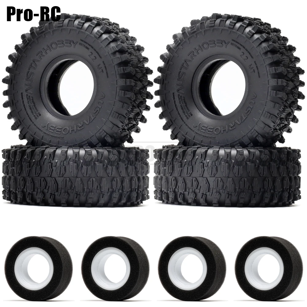 4P 2.2" Rubber 128MM Tyre Tires For 1/10 RC CAR BEADLOCK Rock Crawler Axial SCX10 SCX10 II YETI Traxxas TRX-4 KM2 RR10
4P 2.2" Rubber 128MM Tyre Tires For 1/10 RC CAR BEADLOCK Rock Crawler Axial SCX10 SCX10 II YETI Traxxas TRX-4 KM2 RR10