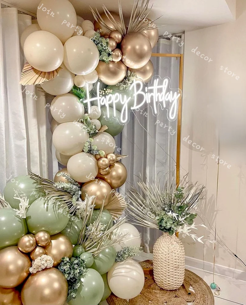 Beige Balloon Garland Kit White Sand Gold Ballom Arch Globos Baby Shower 120pcs Wedding Happy Birthday Decoration Party Decor
Beige Balloon Garland Kit White Sand Gold Ballom Arch Globos Baby Shower 120pcs Wedding Happy Birthday Decoration Party Decor