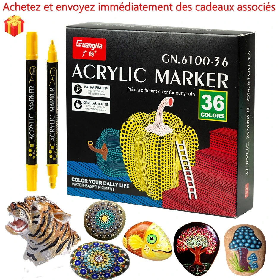 Wood, Colors Glass, Marker Fabric,canvas,metal Rock Mug, Tip, Paint Fine Ceramic, Dots Acrylic 36 For Pens, Painting, Extra And
Wood, Colors Glass, Marker Fabric,canvas,metal Rock Mug, Tip, Paint Fine Ceramic, Dots Acrylic 36 For Pens, Painting, Extra And